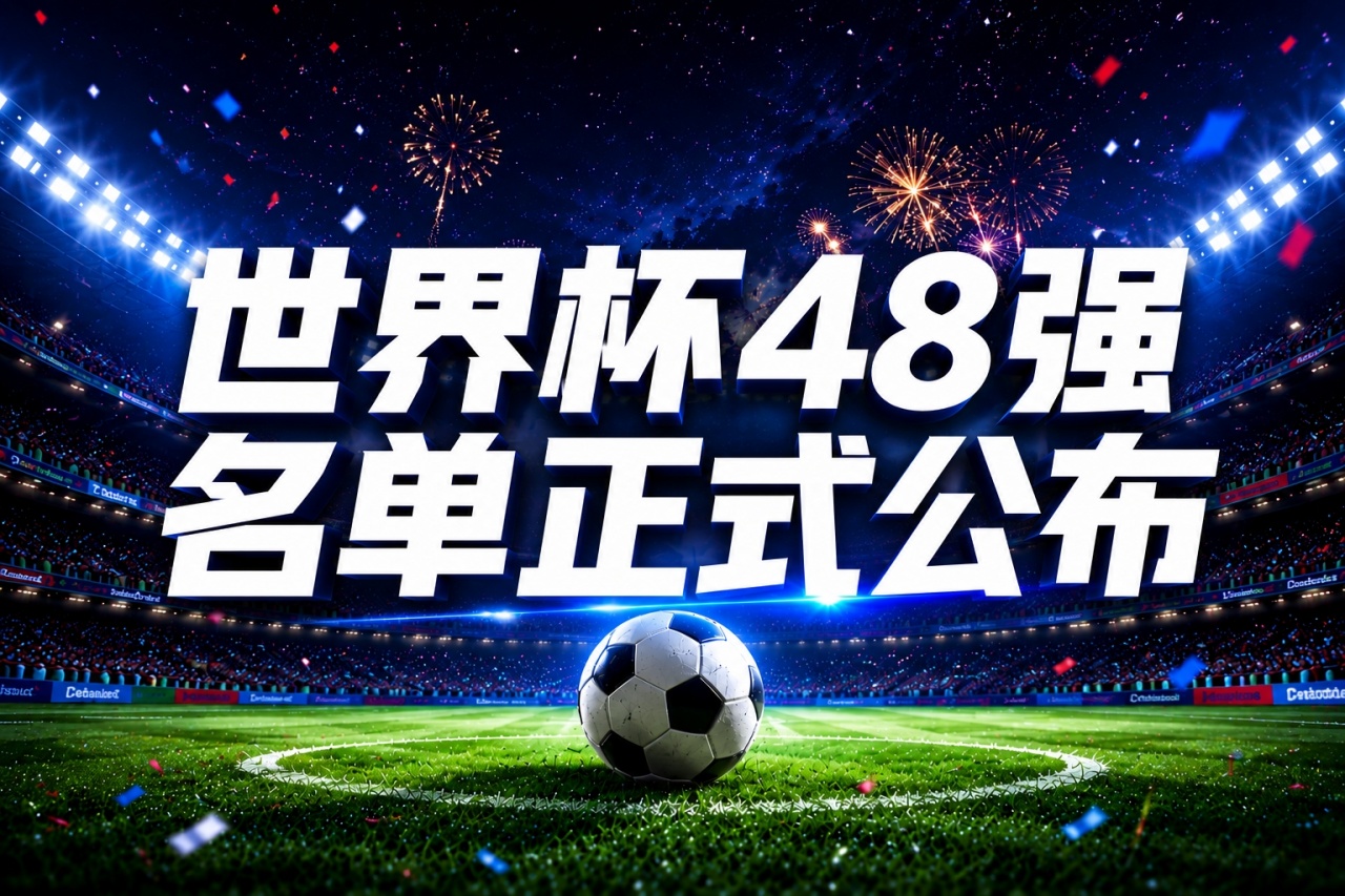 48强名单全部落定,2026世界杯创历史规模倒计时10天